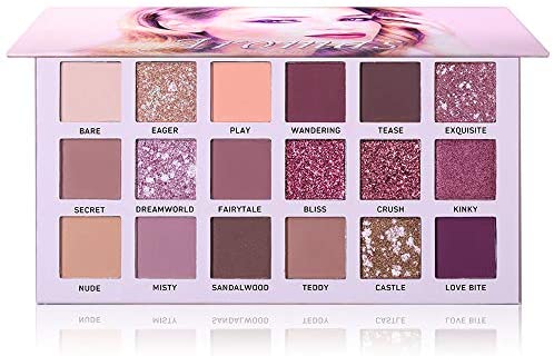 UCANBE 18 Colors Aromas New Nude Eyeshadow Palette Long Lasting Multi Reflective Shimmer Matte Glitter Pressed Pearls Eye Shadow Makeup Pallet