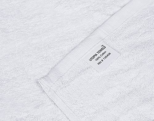 Utopia Towels Cotton Sage Green Washcloths Set - Pack of 24-100% Ring Spun Cotton, Premium Quality Flannel Face Cloths, Highly Absorbent and Soft Feel Fingertip Towels