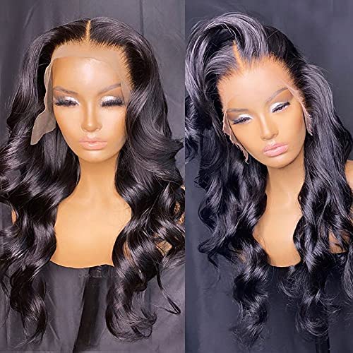 Brazilian Body Wave Wig Human Hair 13x6 Transparent Lace Front Wigs Pre Plucked For Black Women Human Hair