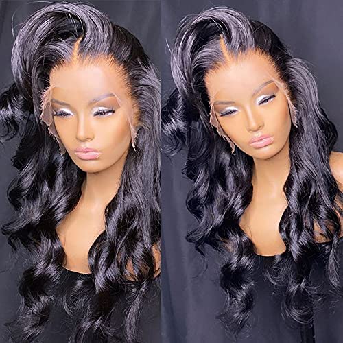 Brazilian Body Wave Wig Human Hair 13x6 Transparent Lace Front Wigs Pre Plucked For Black Women Human Hair