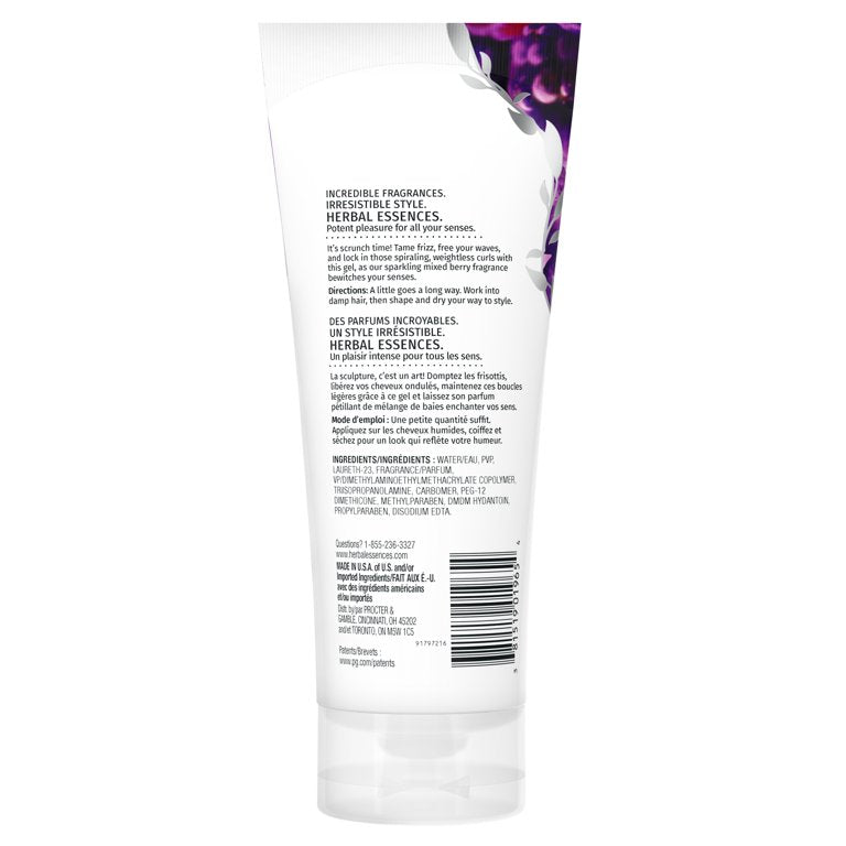 Herbal Essences Curl-Scrunching Gel, Totally Twisted, 6 oz