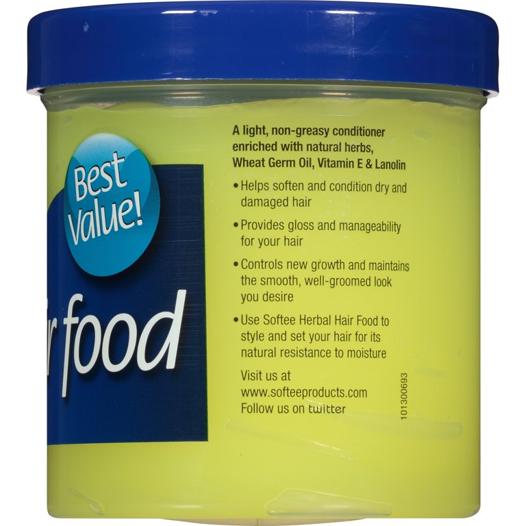 Softee Hair Food 12 oz. Jar