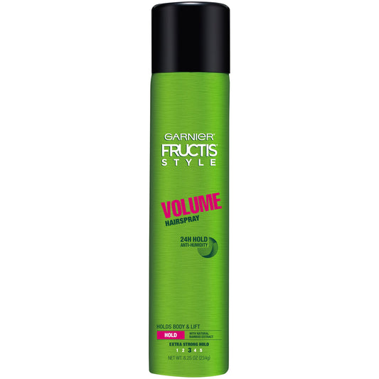 Garnier Volume Anti-Humidity Hairspray, Fructis Style Extra Strong Hold, 8.25 oz.