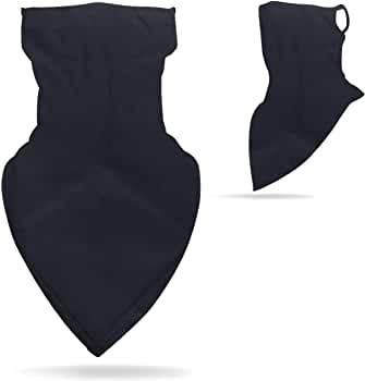 Zero Zoo Neck Gaiter Ear Loops Face Mask Men Women Face Scarf Cool Masks 1 Pack