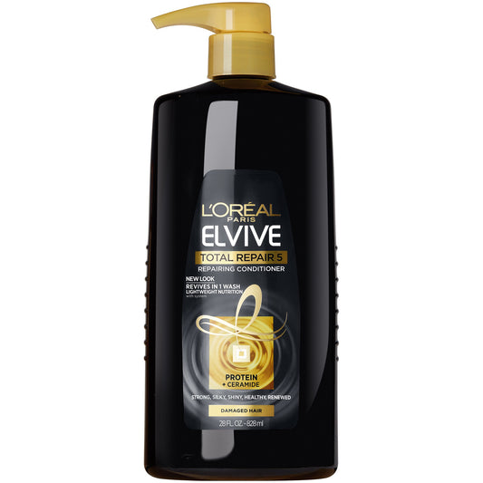 L'Oreal Paris Elvive Total Repair 5 Repairing Conditioner for Damaged Hair, 28 fl. oz.