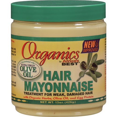 Africas Best Orig Hair Mayonnaise 15 Ounce Jar (443ml)