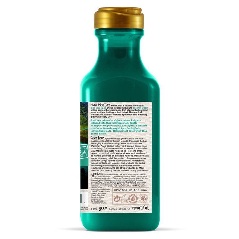 Maui Moisture Maui Moisture Color Protection + Sea Minerals Shampoo, 13 FL OZ