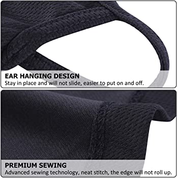 Zero Zoo Neck Gaiter Ear Loops Face Mask Men Women Face Scarf Cool Masks 1 Pack