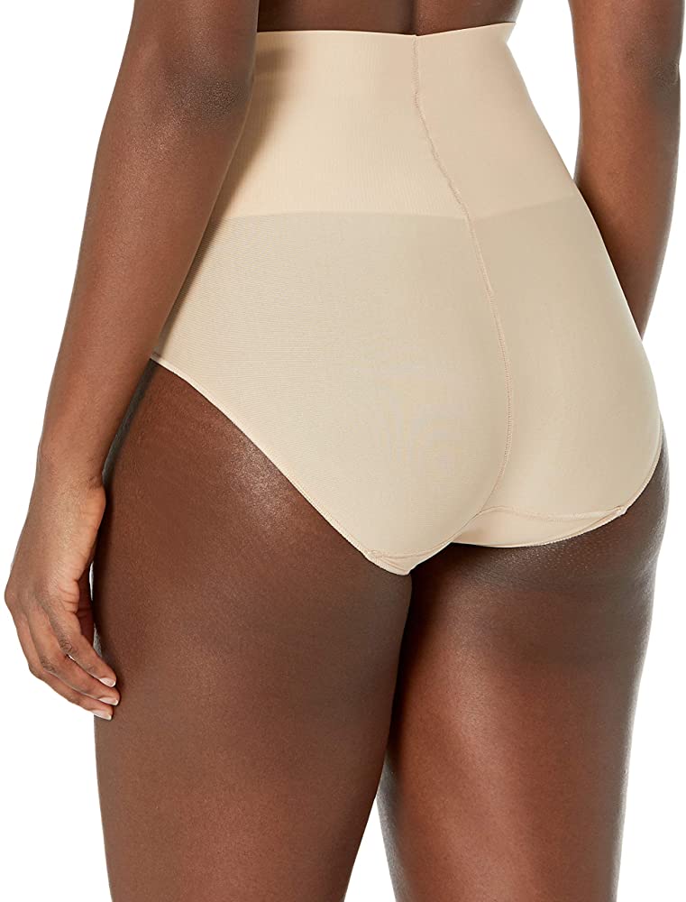 Women's Tame Your Tummy Shaping Lace Brief with Cool Comfort