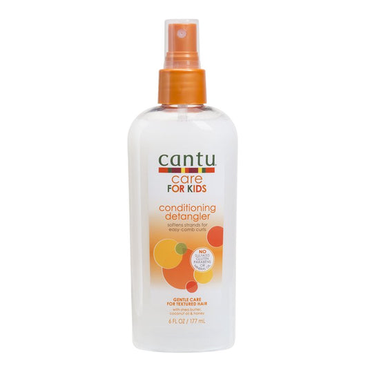 Cantu Care for Kids nourishing Daily Gentle Conditioning Detangler Spray with Coconut oil & Honey, 6 fl oz
