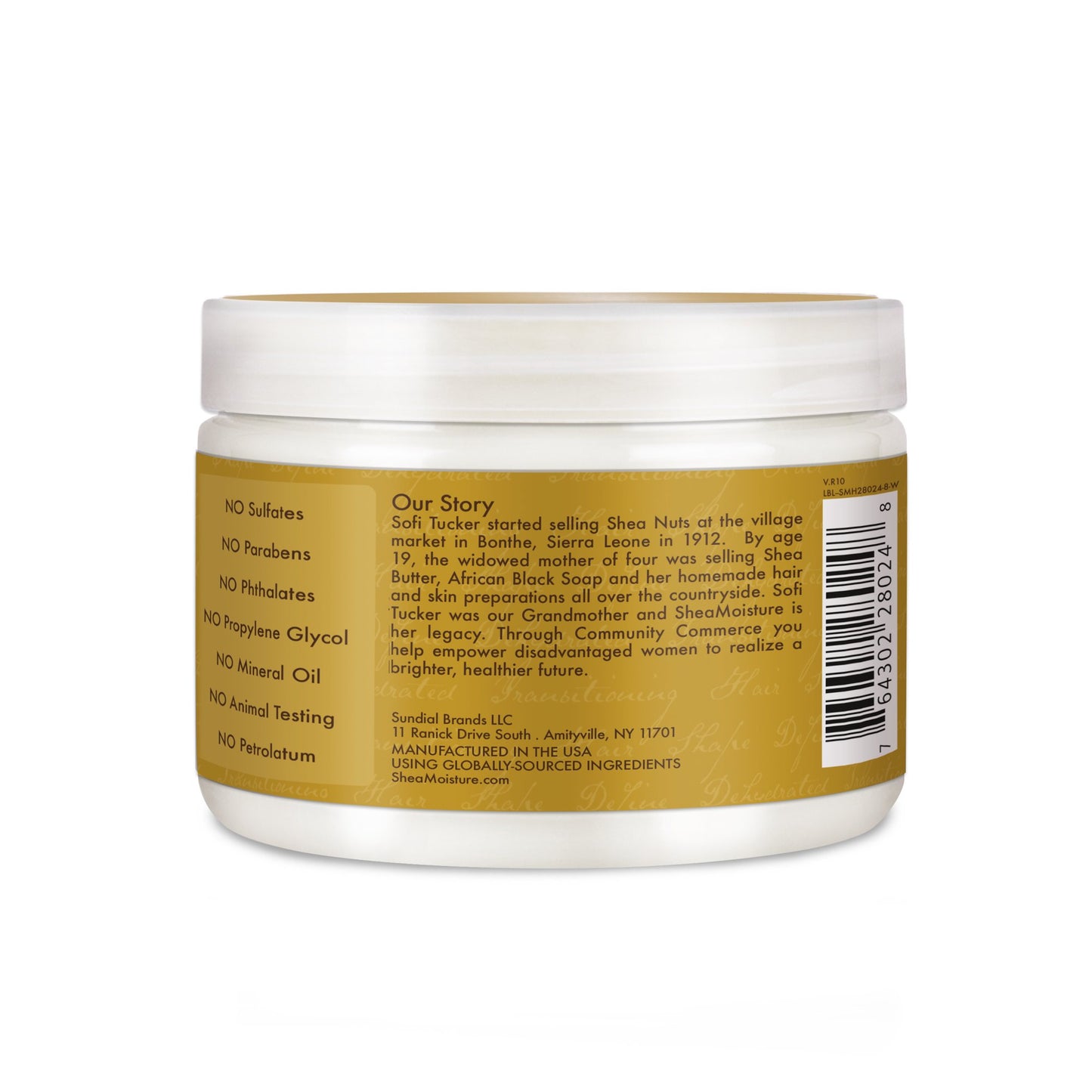 SheaMoisture Deep Treatment Masque for Dry, Damaged or Transitioning Hair 12 oz