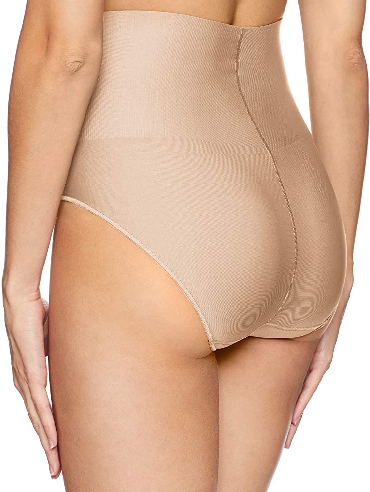 Women's Tame Your Tummy Shaping Lace Brief with Cool Comfort