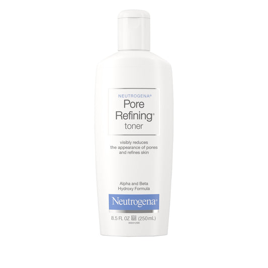 Neutrogena Cleansing Witch Hazel and AHA Facial Toner for All Skin Types, 8.5 fl oz