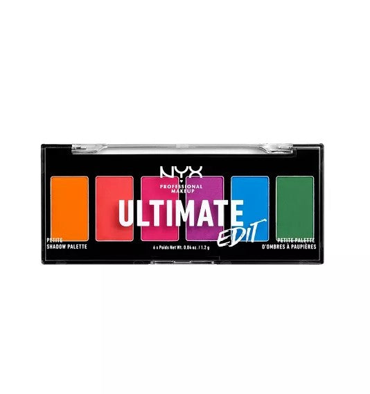 NYX Professional Makeup Ultimate Edit Mini Eyeshadow Palette - 0.04oz