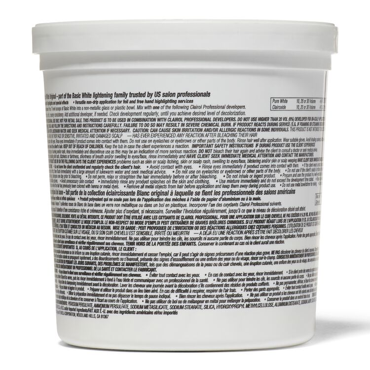 Basic White Powder Lightener