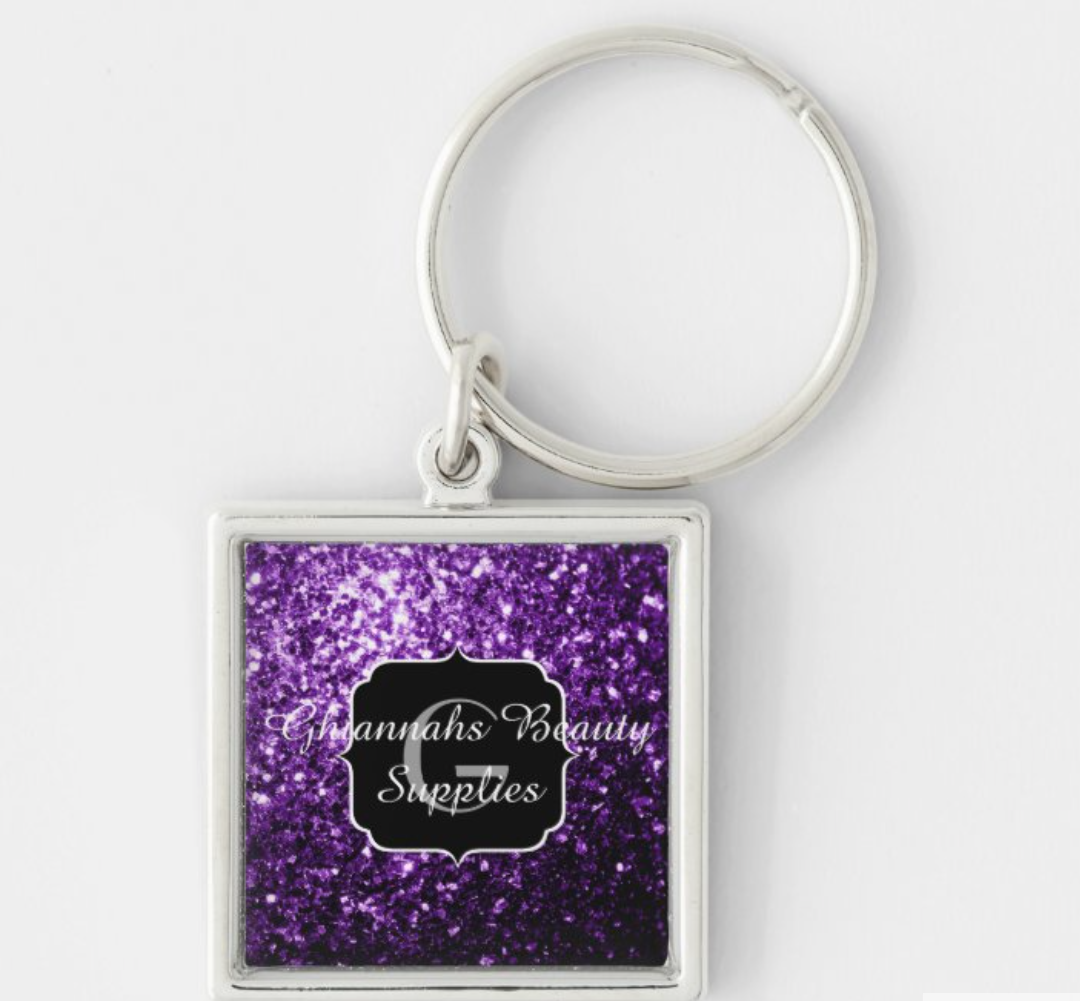 The G.B.S. Signature Monogram Logo Keychain