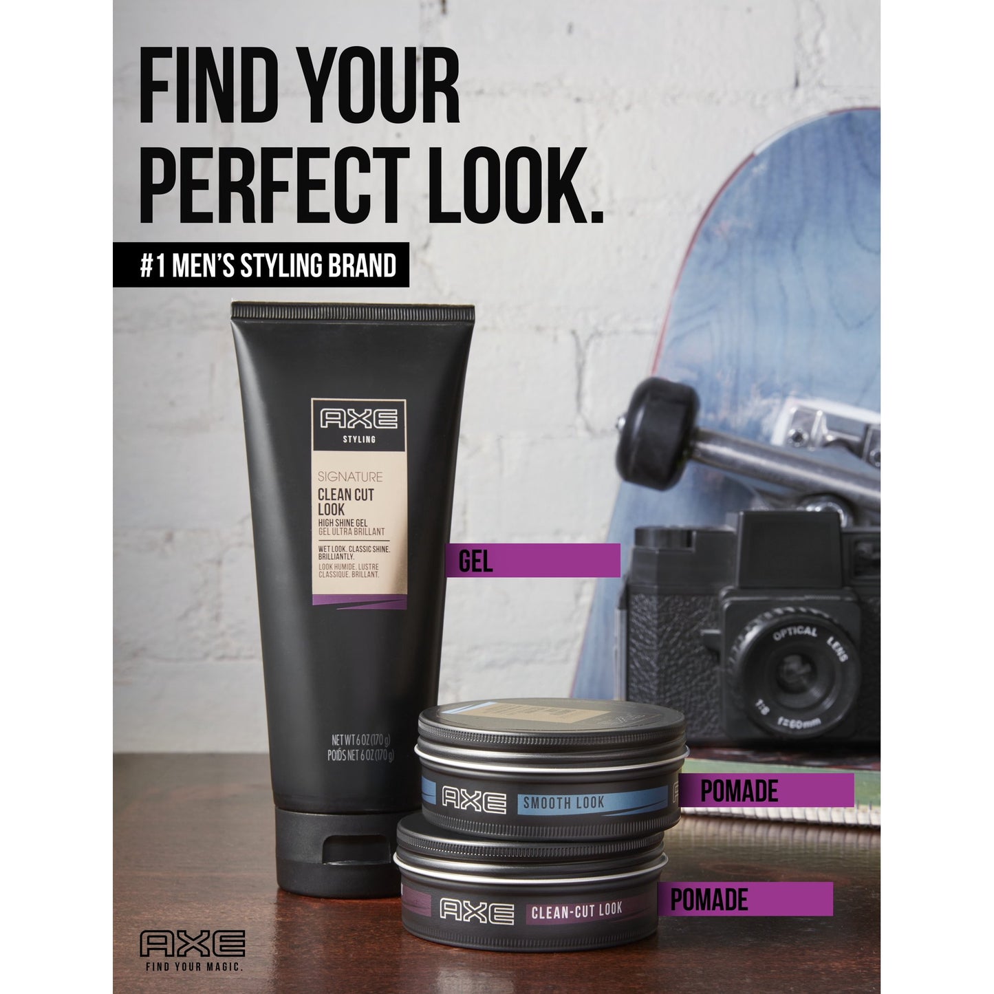 AXE Classic Hair Pomade for Men 2.64 oz