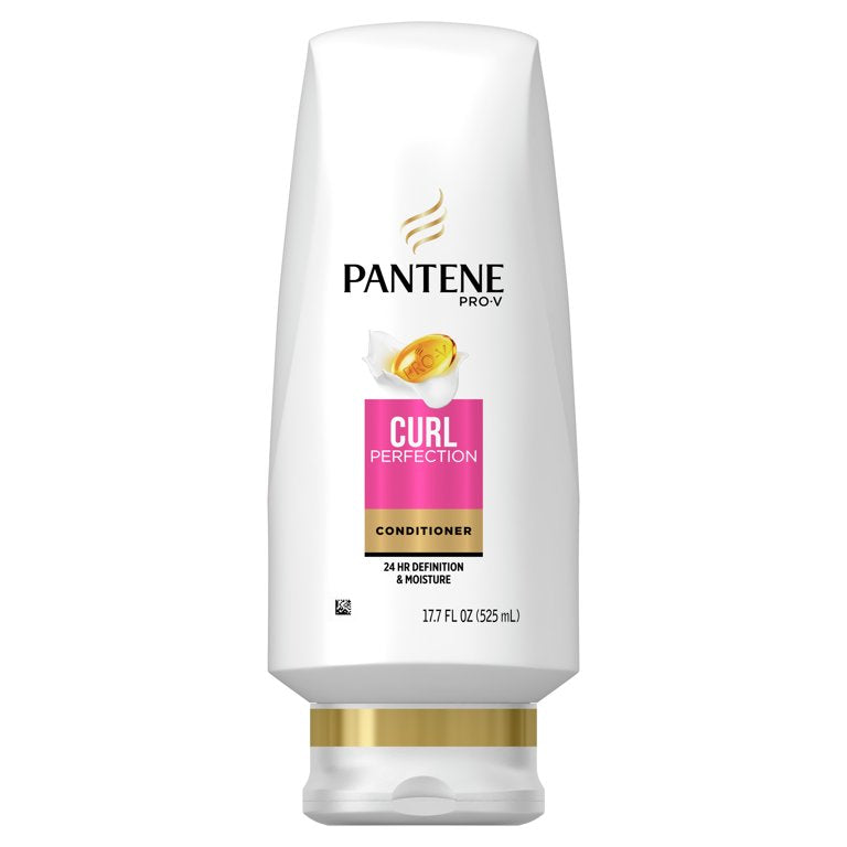 Pantene Conditioner, Curl Perfection for Curly Hair, 17.7 fl oz