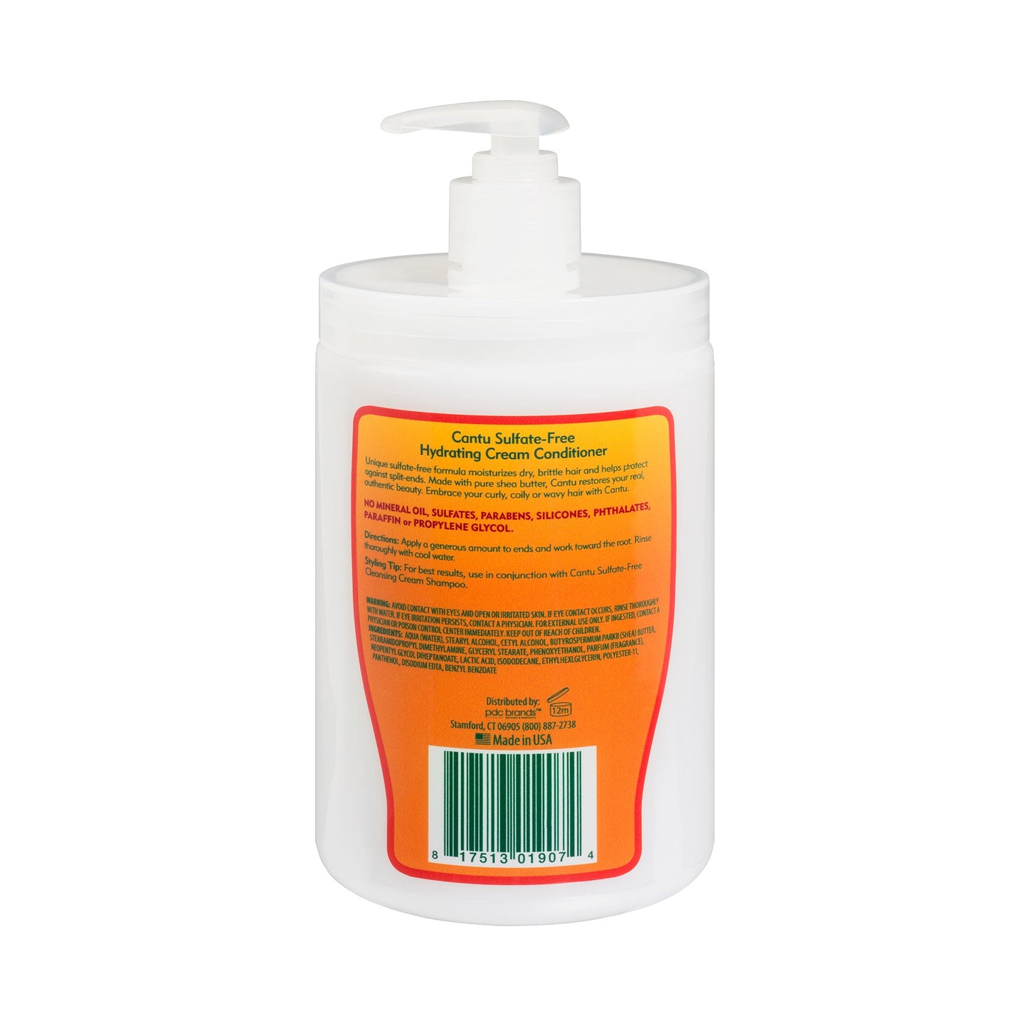 Cantu Shea Butter Sulfate-Free Hydrating Cream Conditioner, 25oz