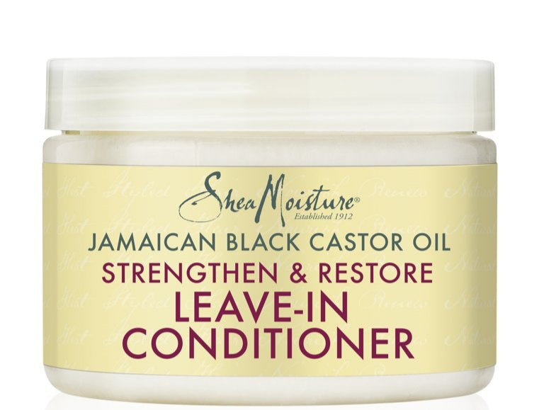 SheaMoisture Jamaican Black Castor Oil Moisturizing Detangling Deep Conditioner for Over-Processed, Damaged Hair, Unscented, 11 oz