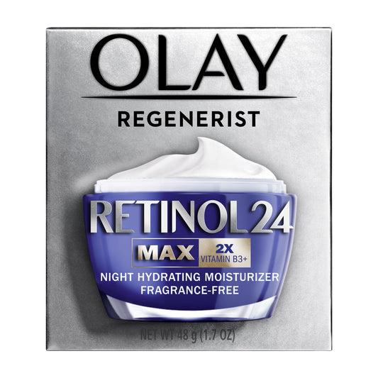 Olay Regenerist Retinol 24 MAX Night Face Moisturizer, 1.7 Oz