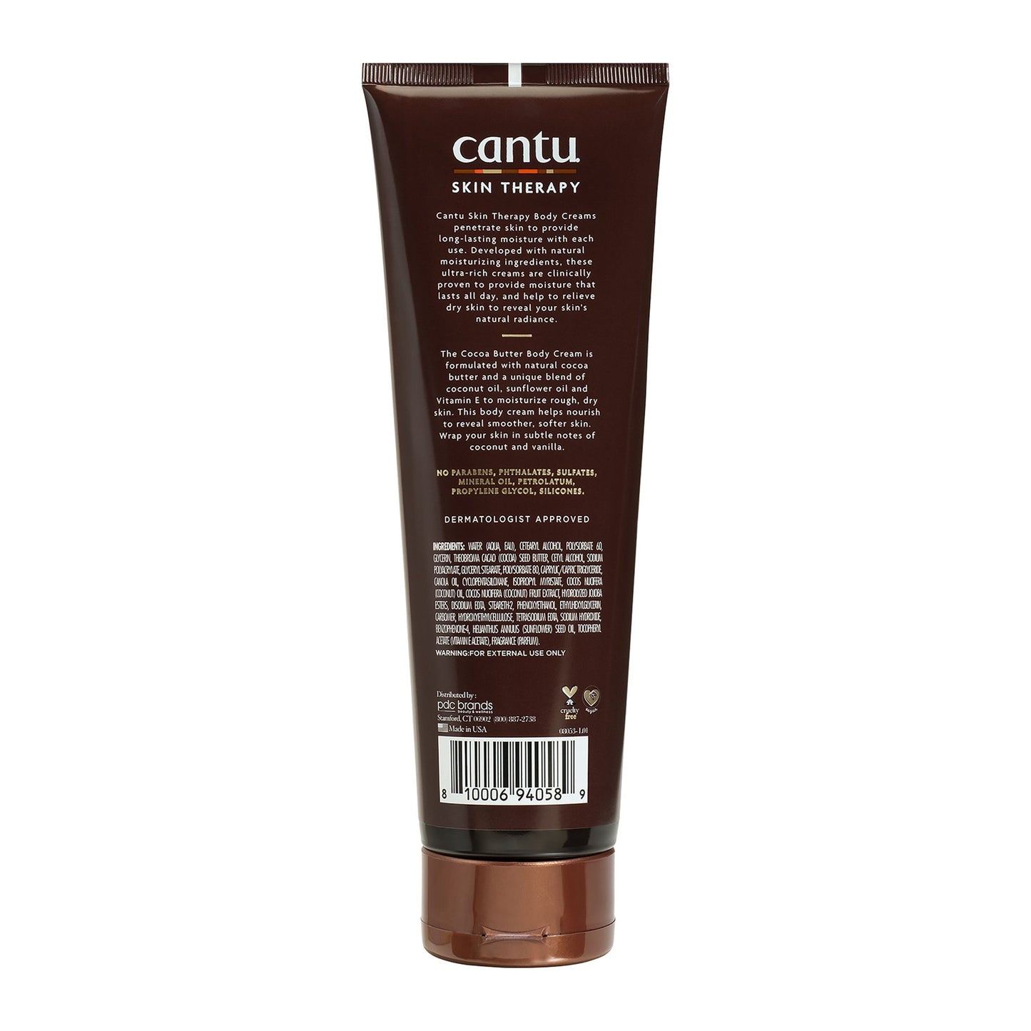Cantu Skin Therapy, Hydrating Cocoa Butter Body Cream, 8.5oz
