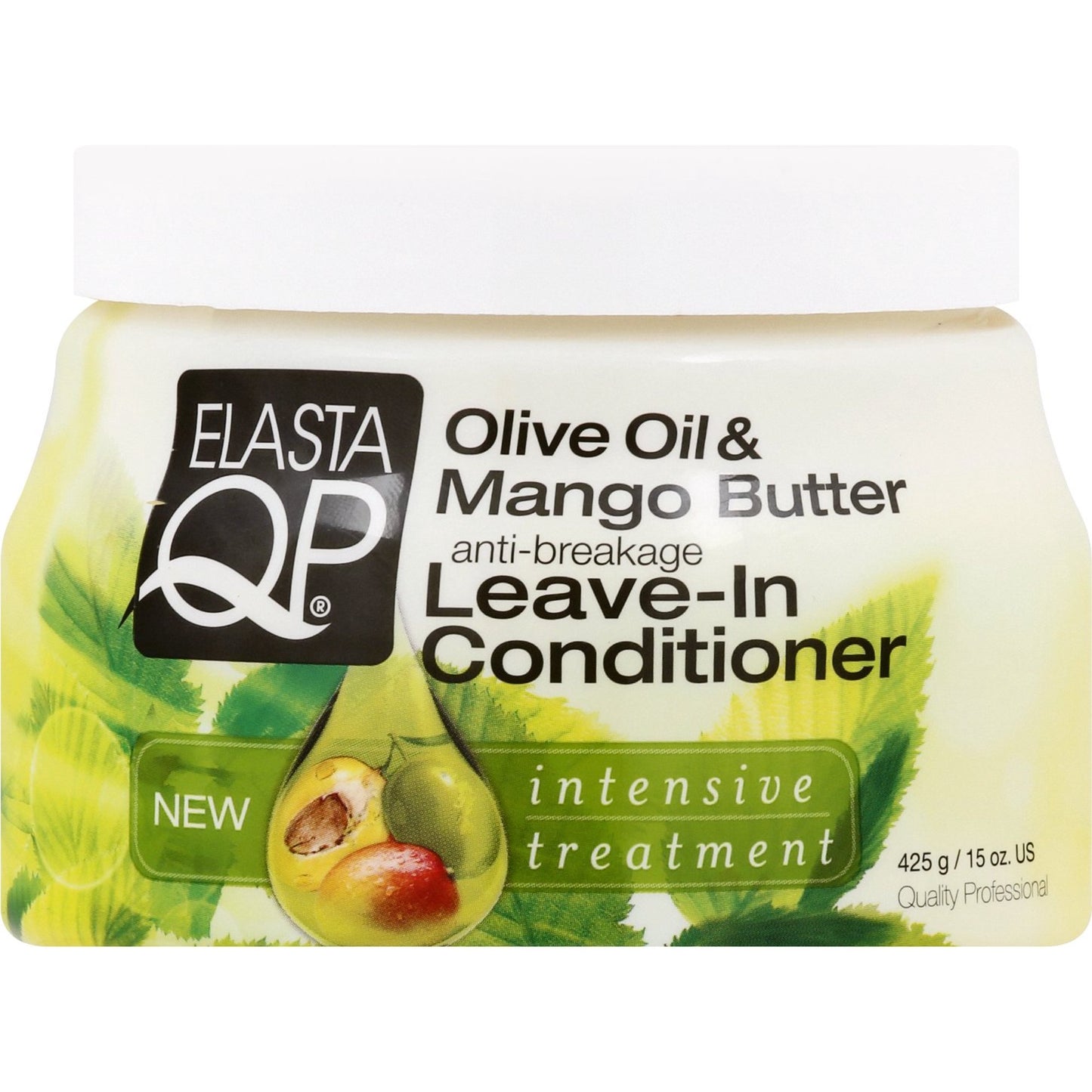 Elasta QP Anti-Breakage Leave-In Conditioner, Olive Oil & Mango Butter 15 oz