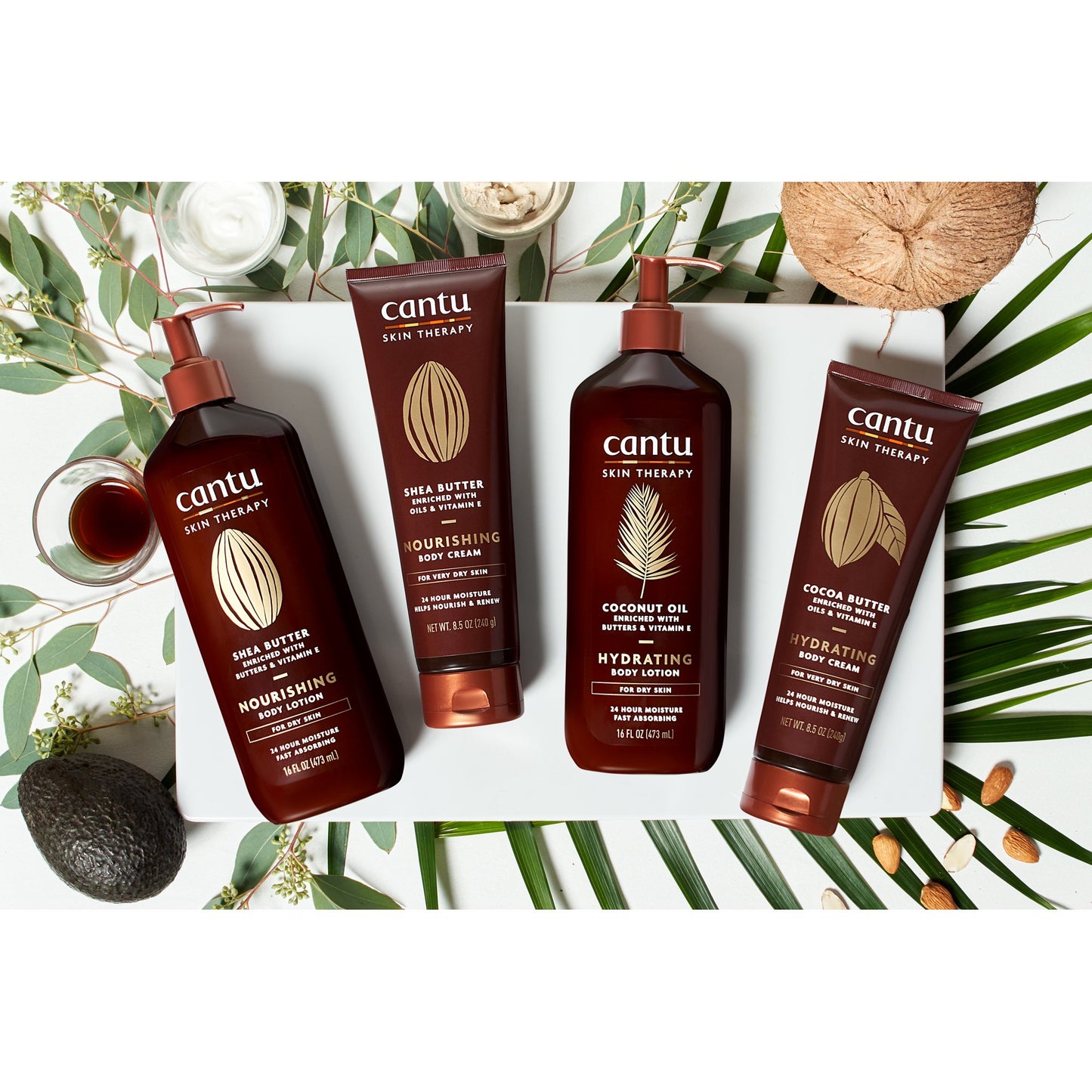 Cantu Skin Therapy, Hydrating Cocoa Butter Body Cream, 8.5oz