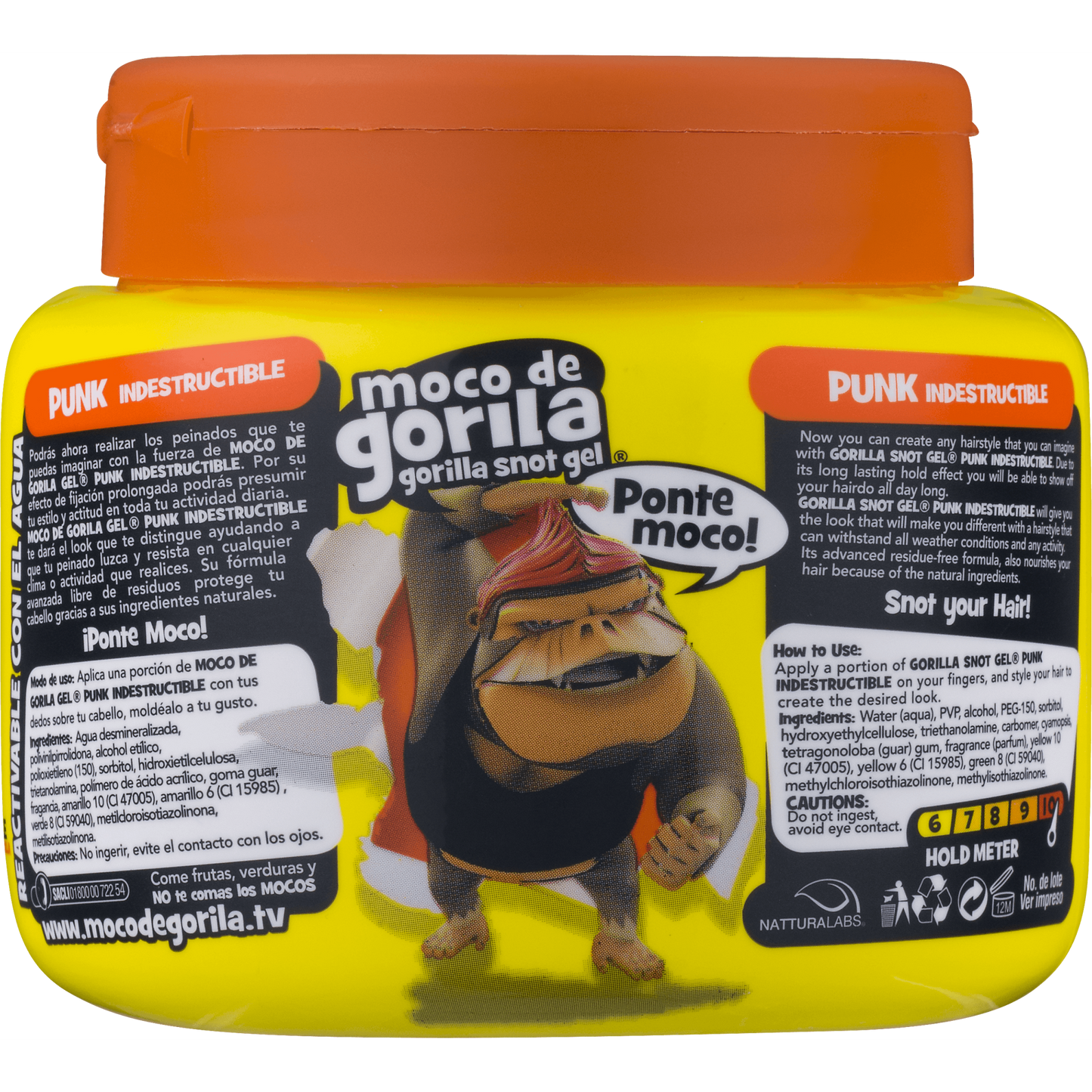 Moco Gorila Punk Jar Yellow 9.52 Oz