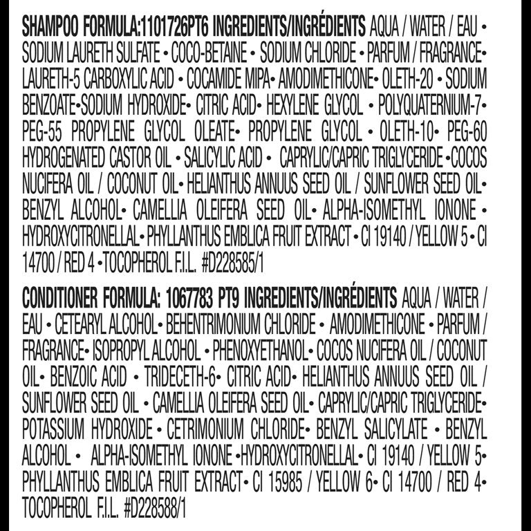 L'Oreal Paris Elvive Advanced Haircare Nourishing Daily Shampoo & Conditioner with Coconut Oil, Full Size Set, 2 Piece