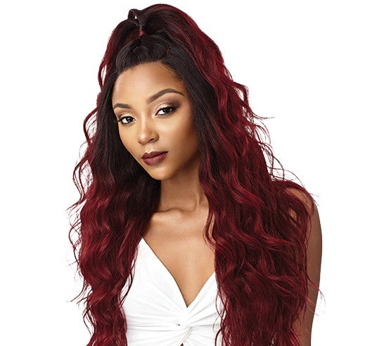 Outre &Play Human Hair Optimix 360 Lace Wig - NATURAL LOOSE WAVE (13x4 lace frontal)